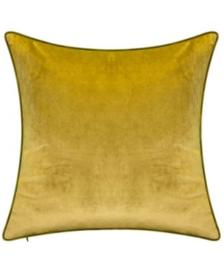 NYBG Watercolor Magnolia Print Decorative Pillow, 20" x 20"