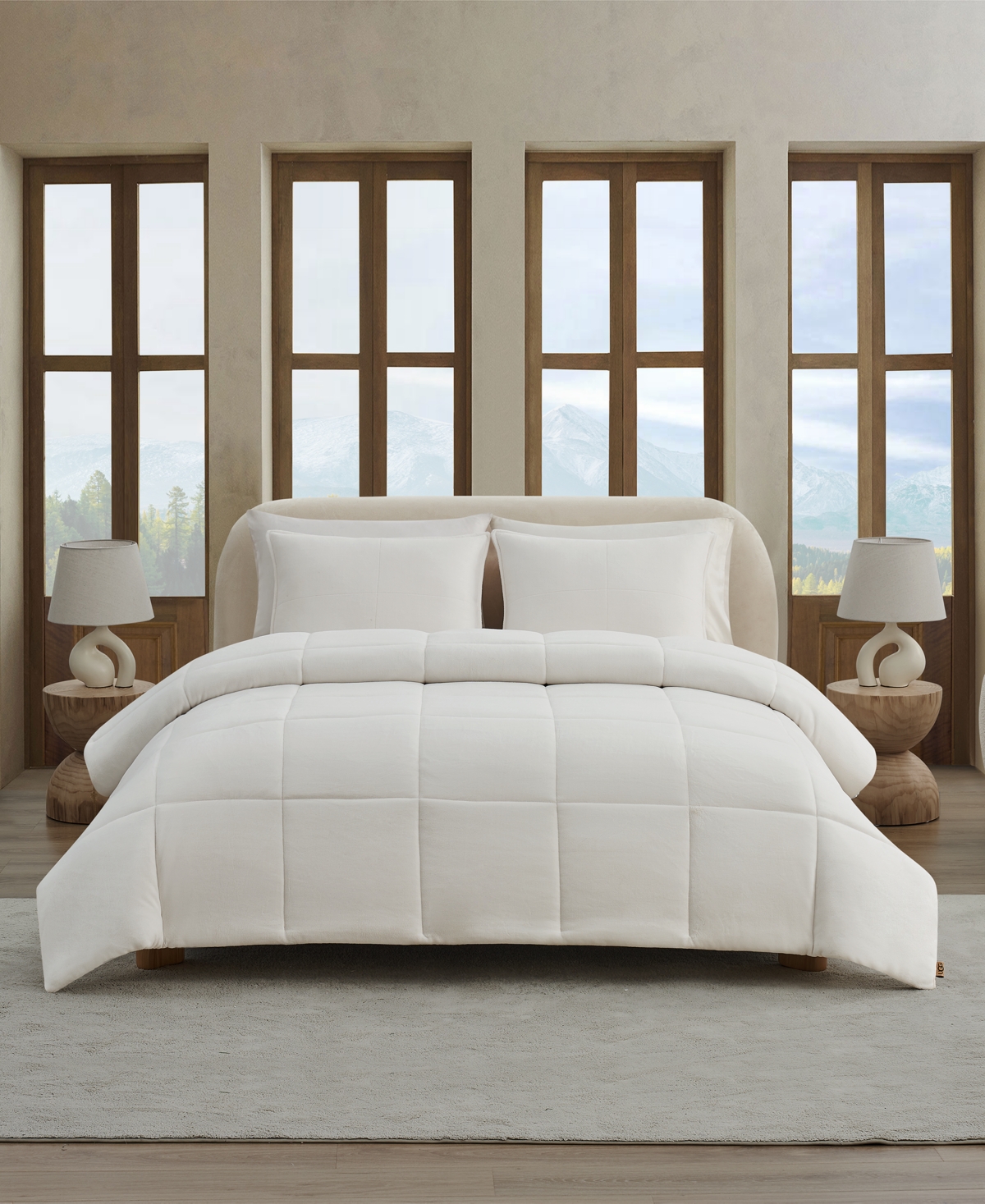 Ugg Basia 3-pc. Comforter Set, Full/queen In White