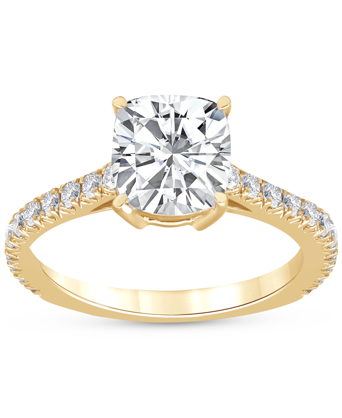 Badgley Mischka Certified Lab Grown Diamond Engagement Ring (2-1/2 ct. t.w.) in 14k Gold