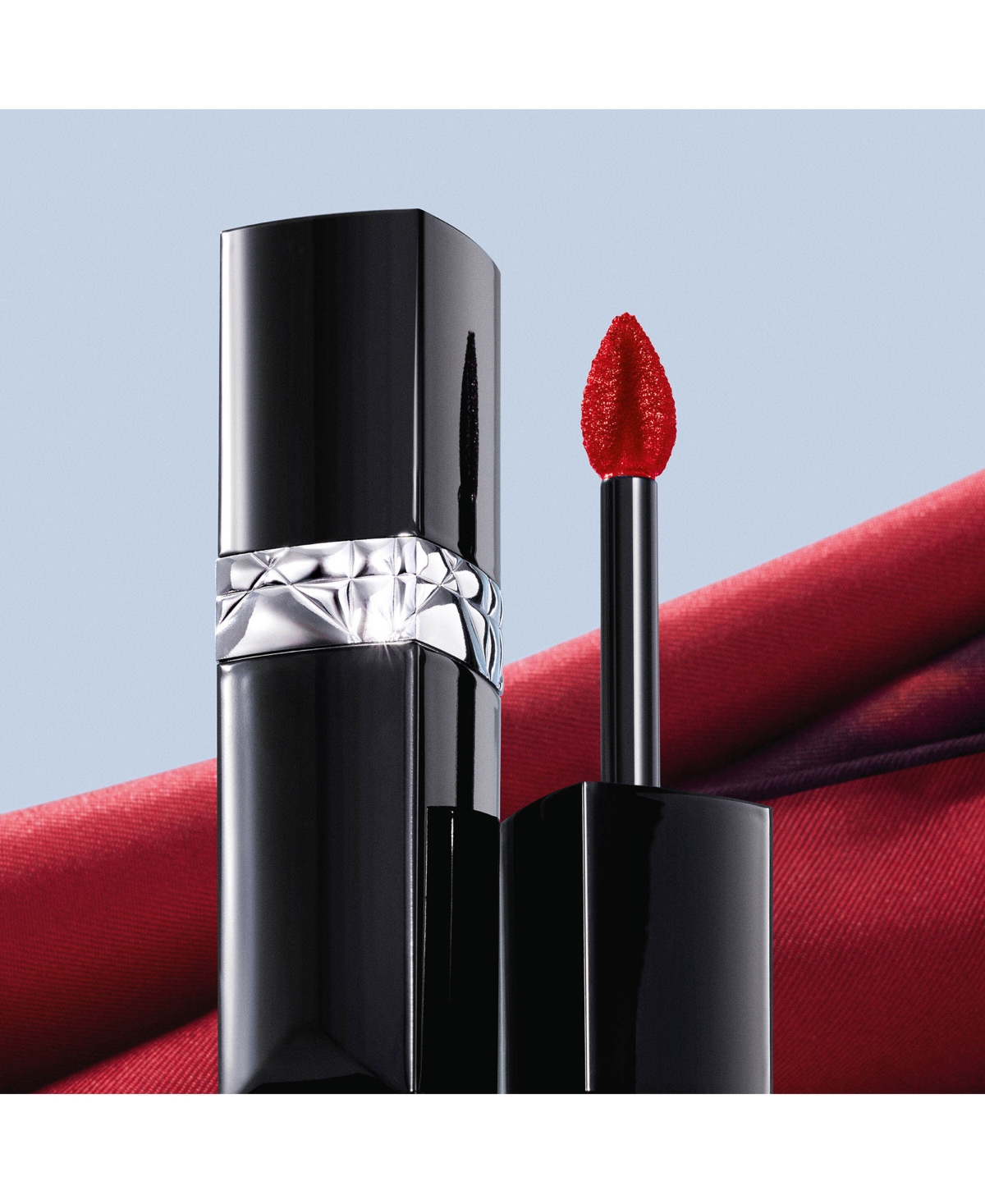 Shop Dior Rouge  Forever Liquid Lacquer Lipstick In Triumphant (a Bright Orangey Red)