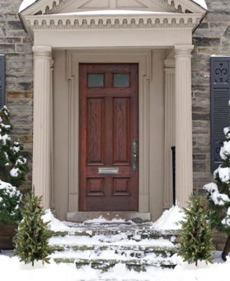 3' Evergreen Pathway Tree with Clear Lights