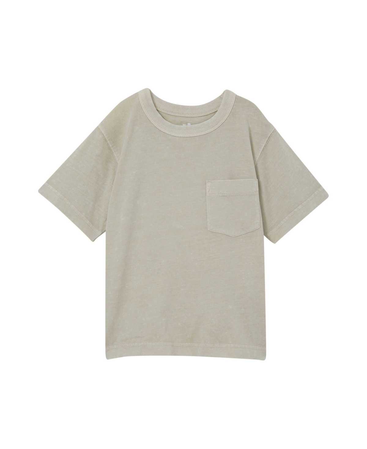 Shop Cotton On Toddler And Little Boys The Essential Short Sleeve T-shirt In Rainy Day Wash