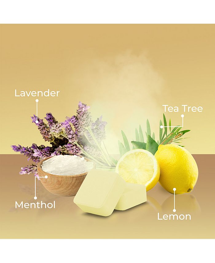 PurelifeBiotics Aromatherapy Shower Steamers, 100 Pure Essential Oils