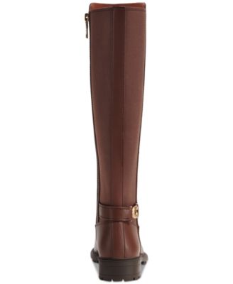 【Coach】Faith Riding Boots ◆国内発送◆ $275 COACH Faith Knee-High Lug Sole Leather Riding Boots