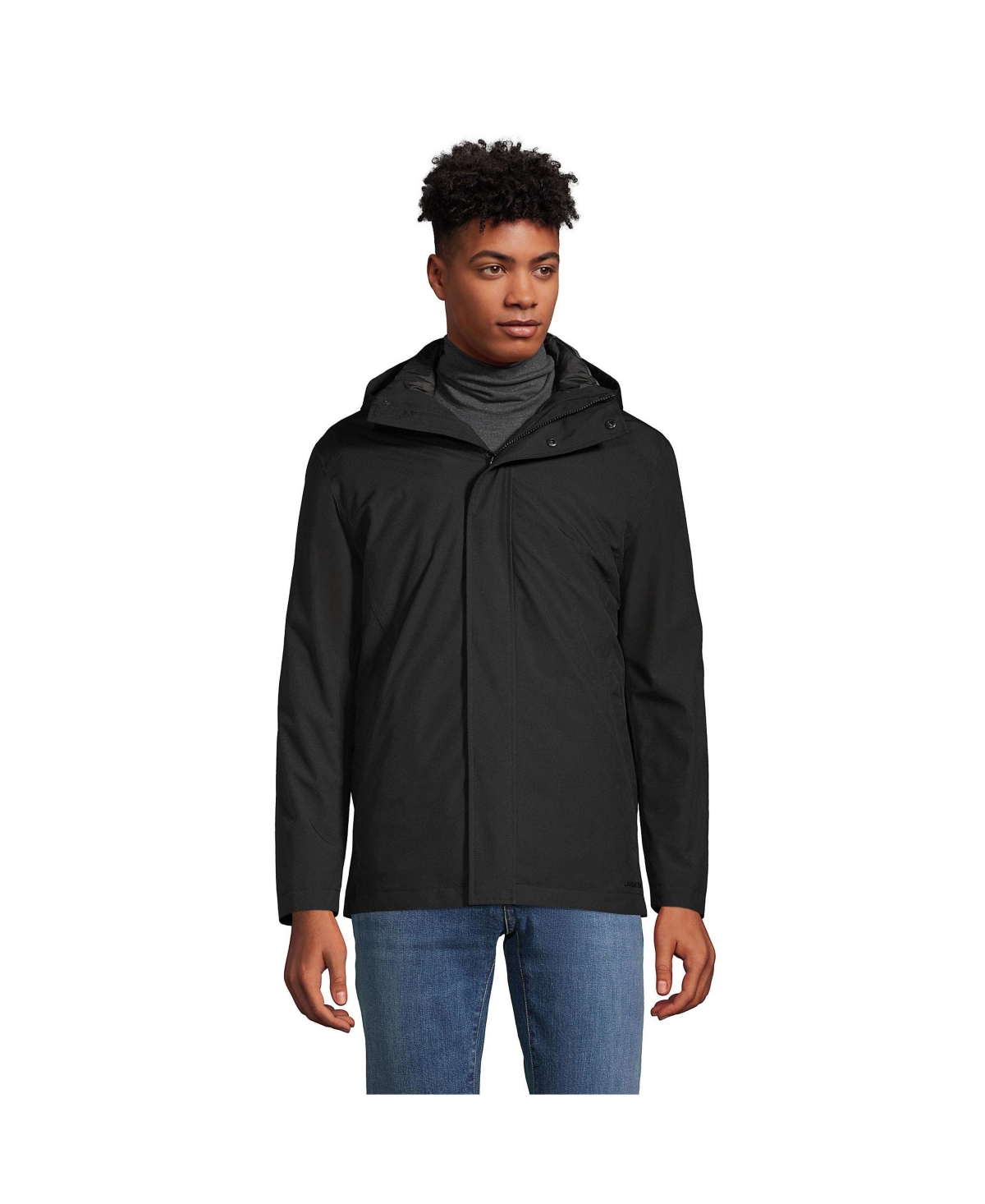 LANDS' END MEN'S INSULATED 3 IN 1 PRIMALOFT JACKET