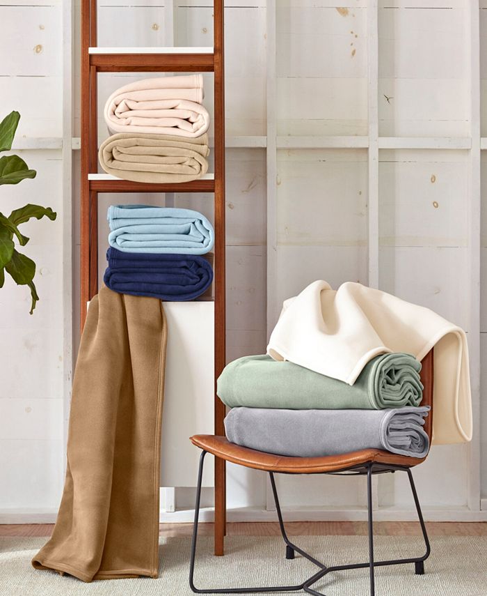 Vellux Plush Knit King Blanket Macy's
