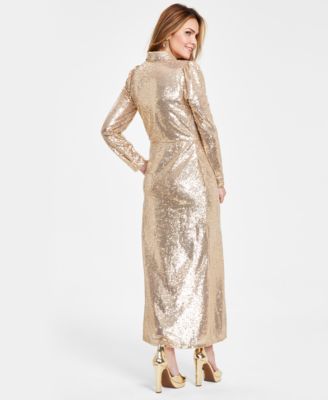 navy dress with gold stars Sparkly Horse, Star, Sun And Moon Glitter Detail Collection-Special-Occassions main image 0
