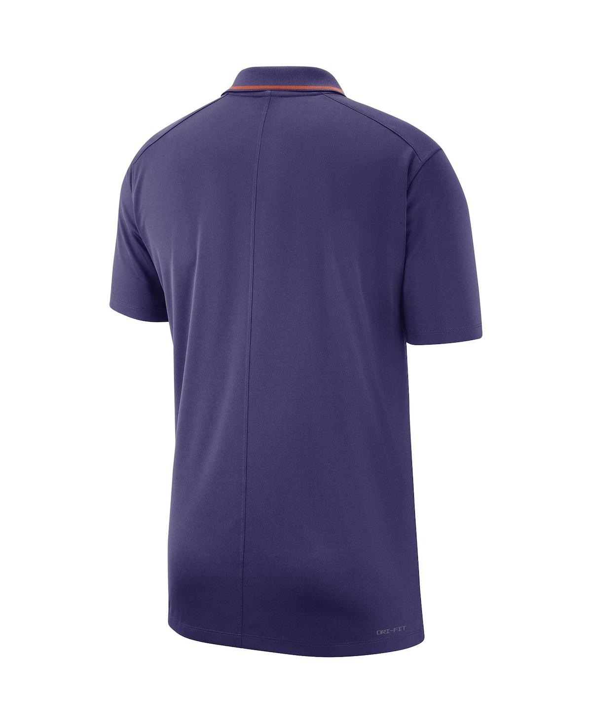 Shop Nike Men's  Purple Clemson Tigers 2023 Coaches Performance Polo Shirt
