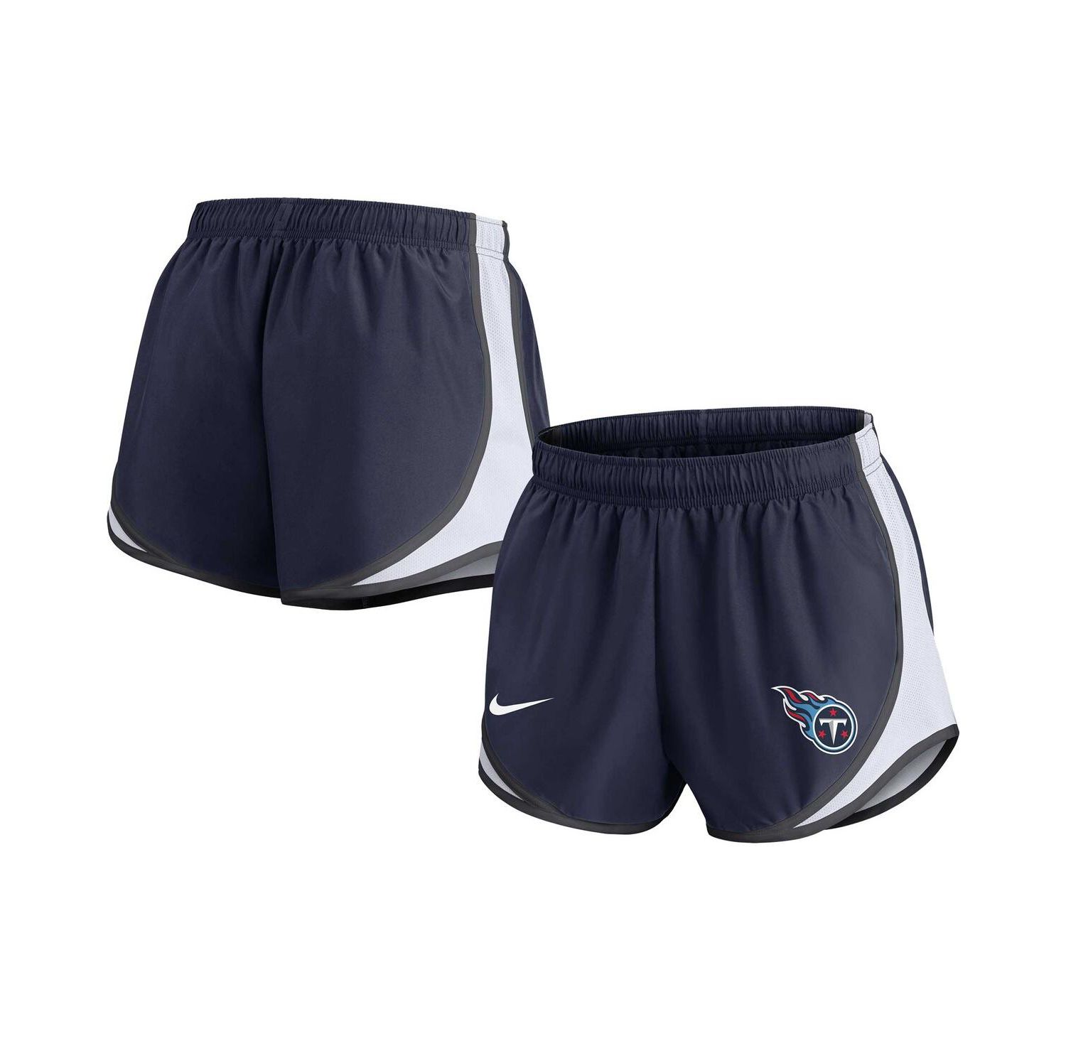 Women's Navy Tennessee Titans Performance Tempo Shorts