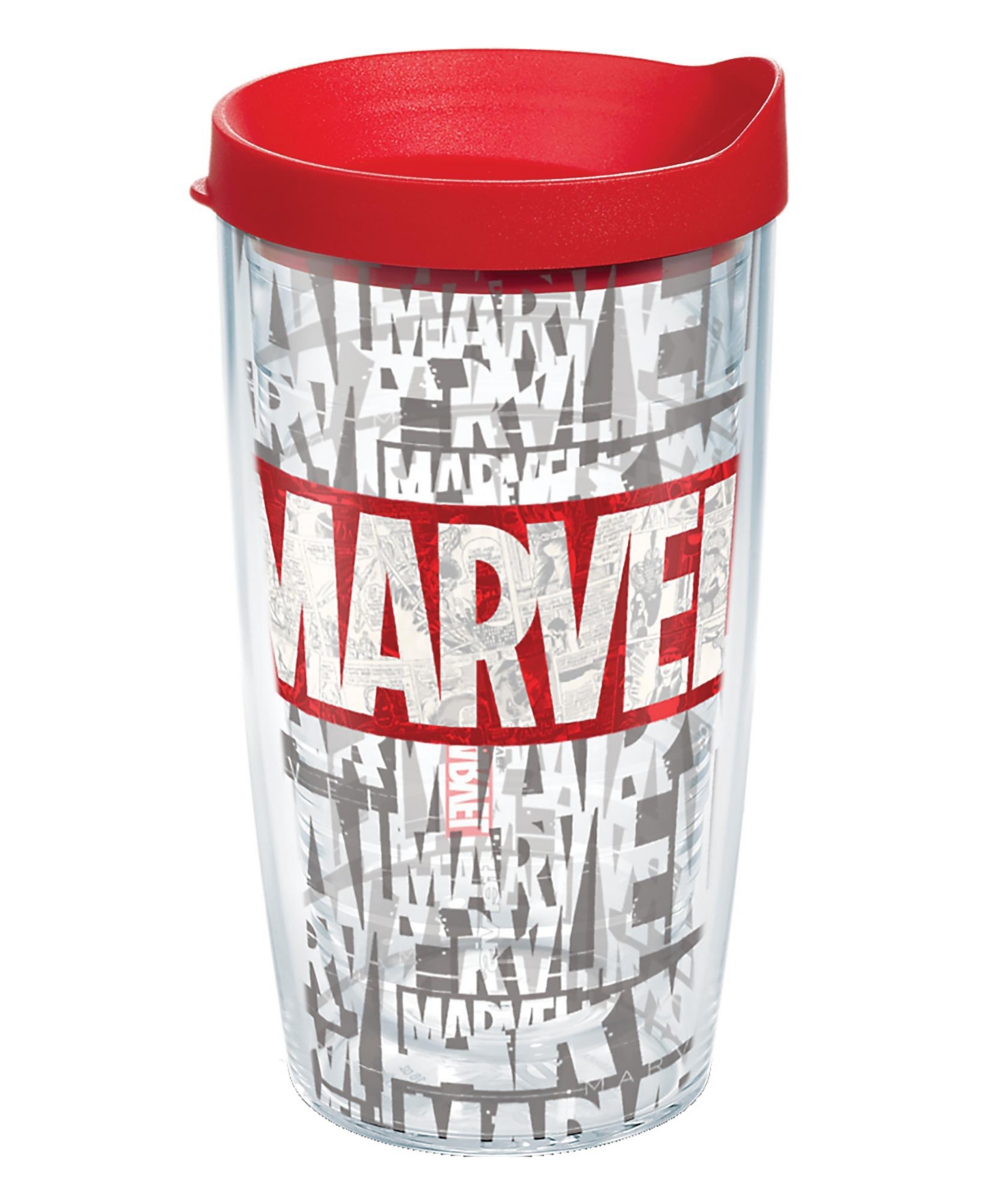 Tervis Tumbler Tervis Marvel Logo Made In Usa Double Walled Insulated Tumbler Travel Cup Keeps Drinks Cold & Hot, 1 In Open Miscellaneous