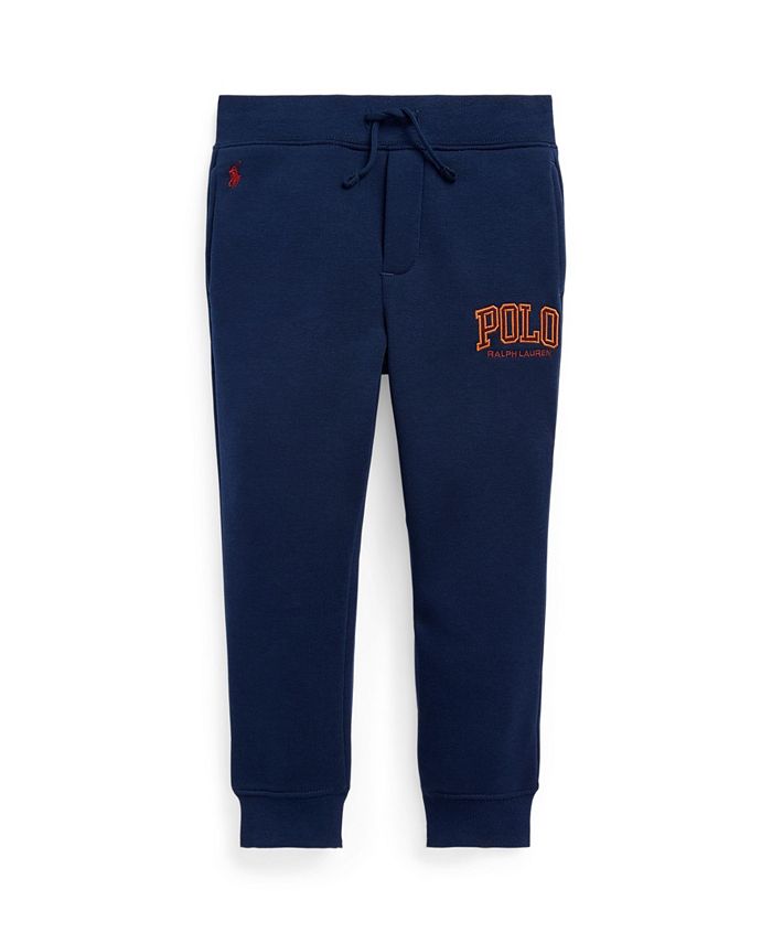 Polo Ralph Lauren Toddler and Little Boys Logo Fleece Jogger Pants - Macy's