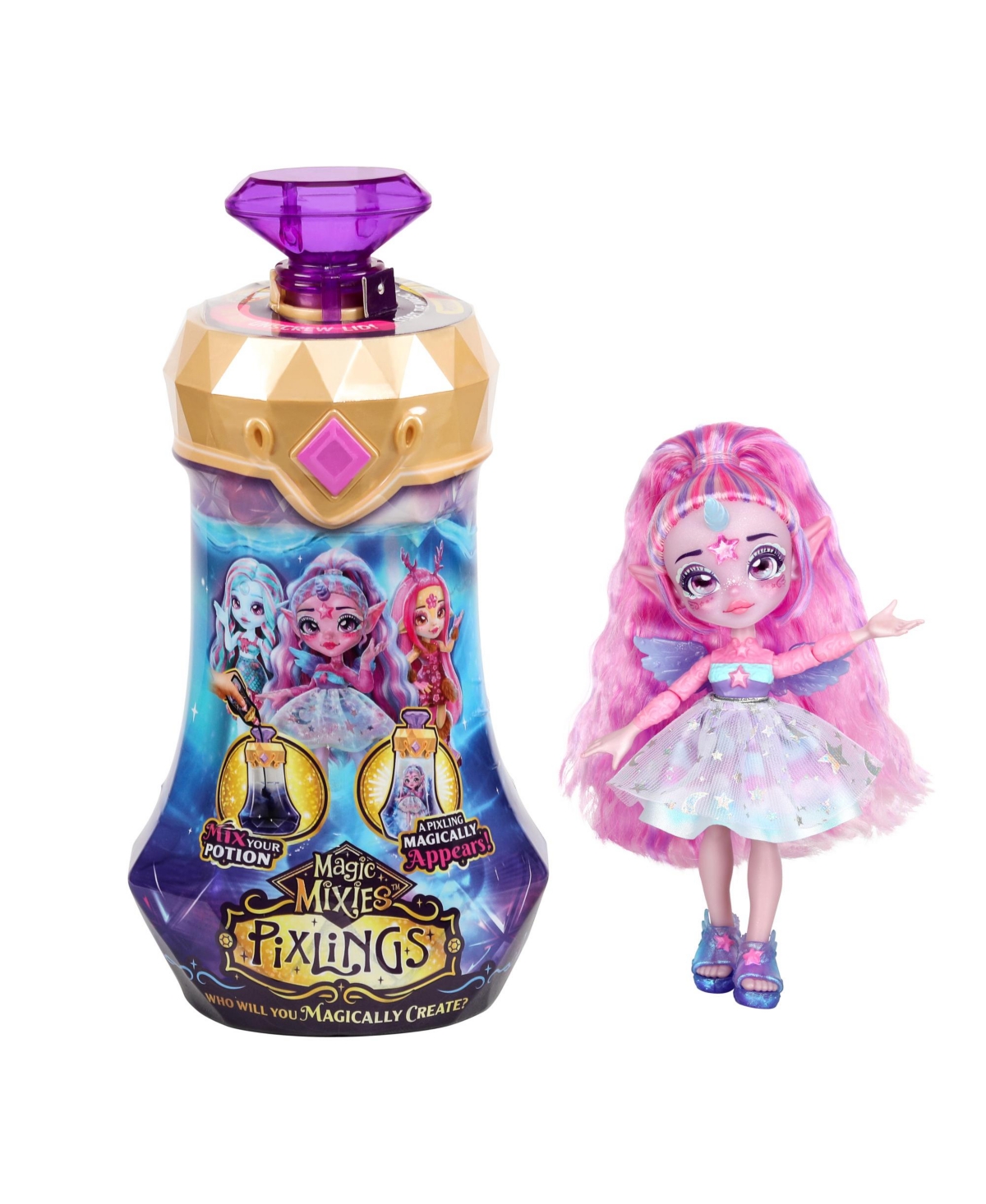 Macy's Pixling Doll Series 1, Purple In Multi Color