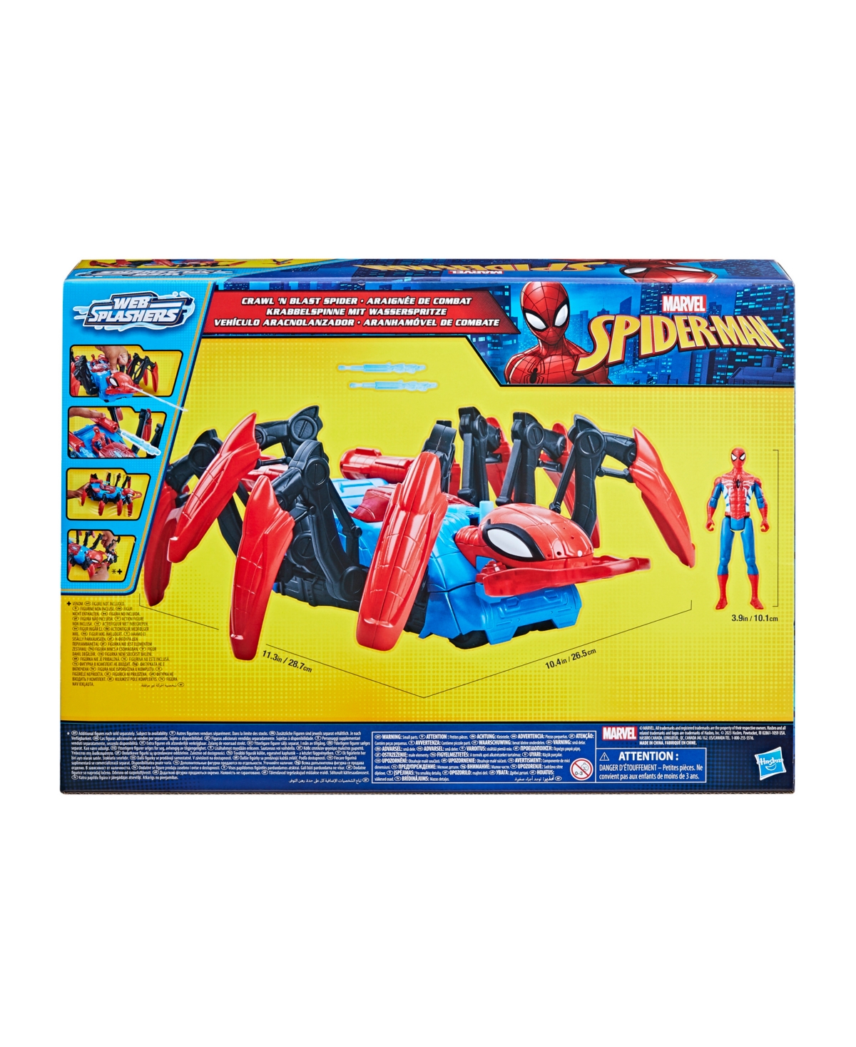Shop Spider-man Marvel Crawl 'n Blast Spider In No Color