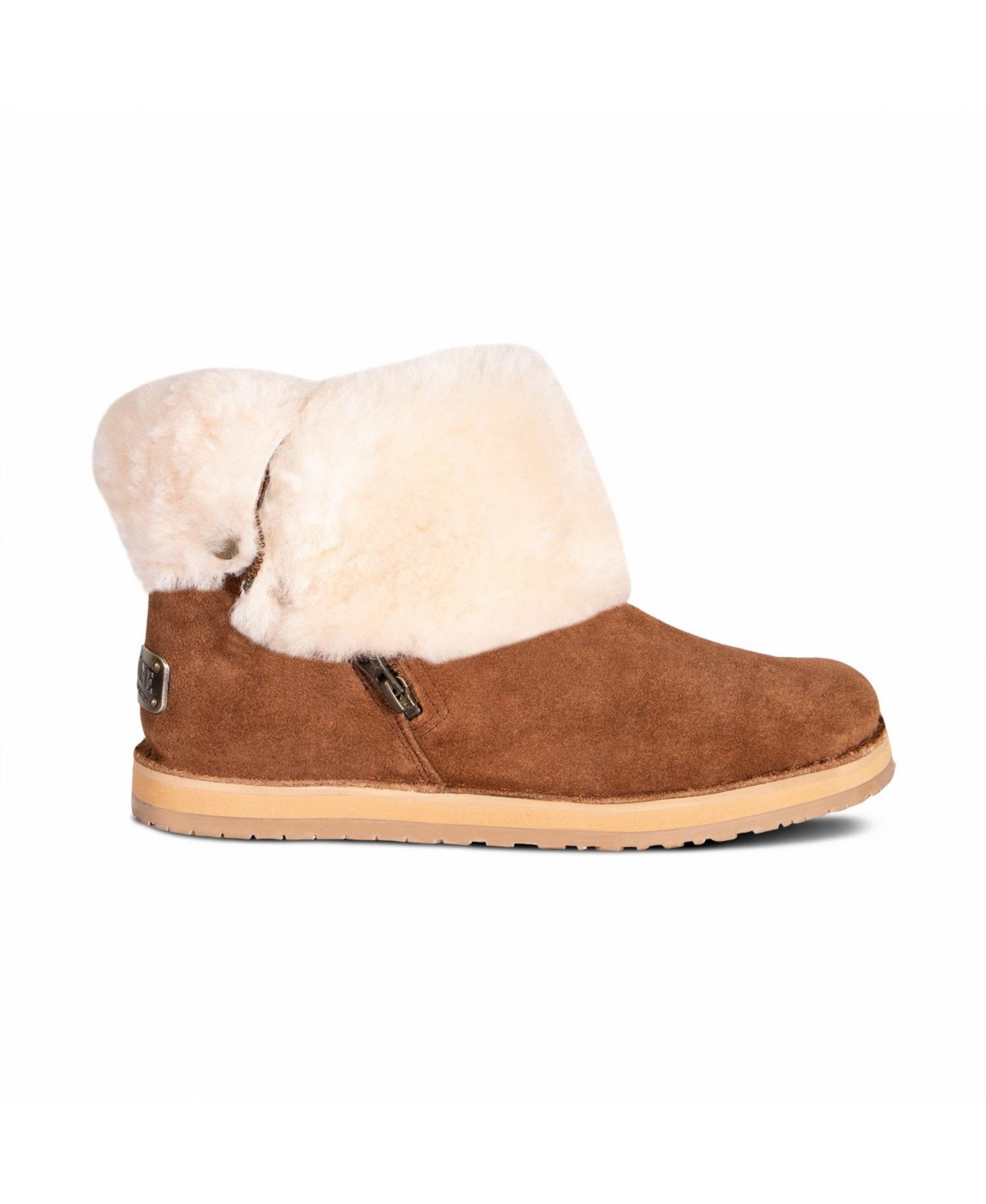 Cloud Nine Sheepskin Ladies Trixie Stylish Comfy Zipper Boots