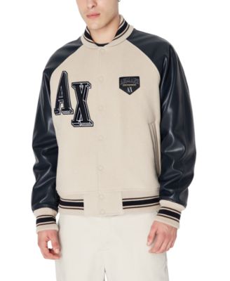 A|X Armani Exchange - Men's Varsity Bomber Jacket