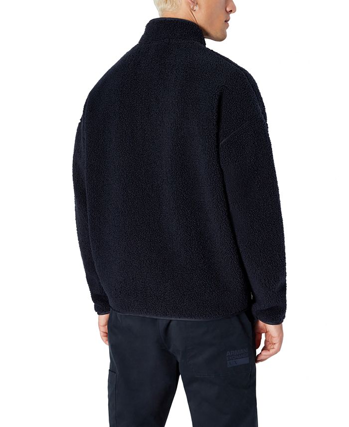 A|X Armani Exchange Men's Fleece Jacket - Macy's