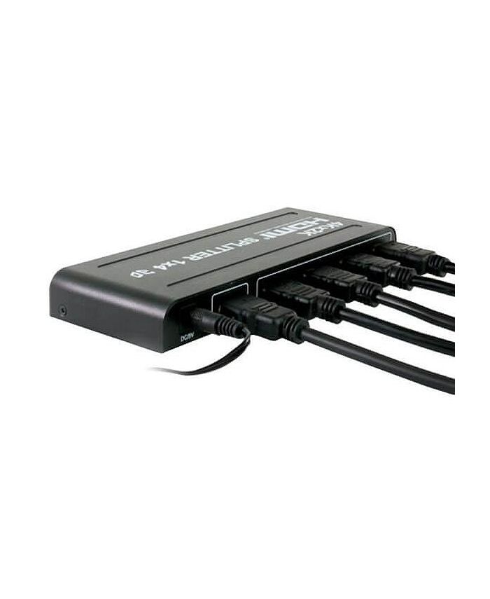 XTREME 4 Port HDMI Splitter, Great for TV, Monitors, and Projectors  XHV1-1017-BLK - The Home Depot