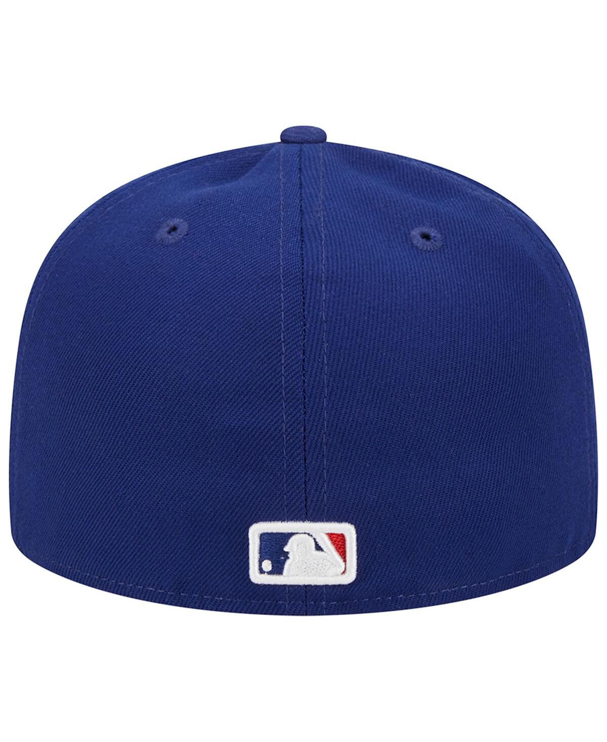 NEW ERA MEN'S NEW ERA ROYAL LOS ANGELES DODGERS ALTERNATE LOGO 2020 WORLD SERIES TEAM COLOR 59FIFTY FITTED H 