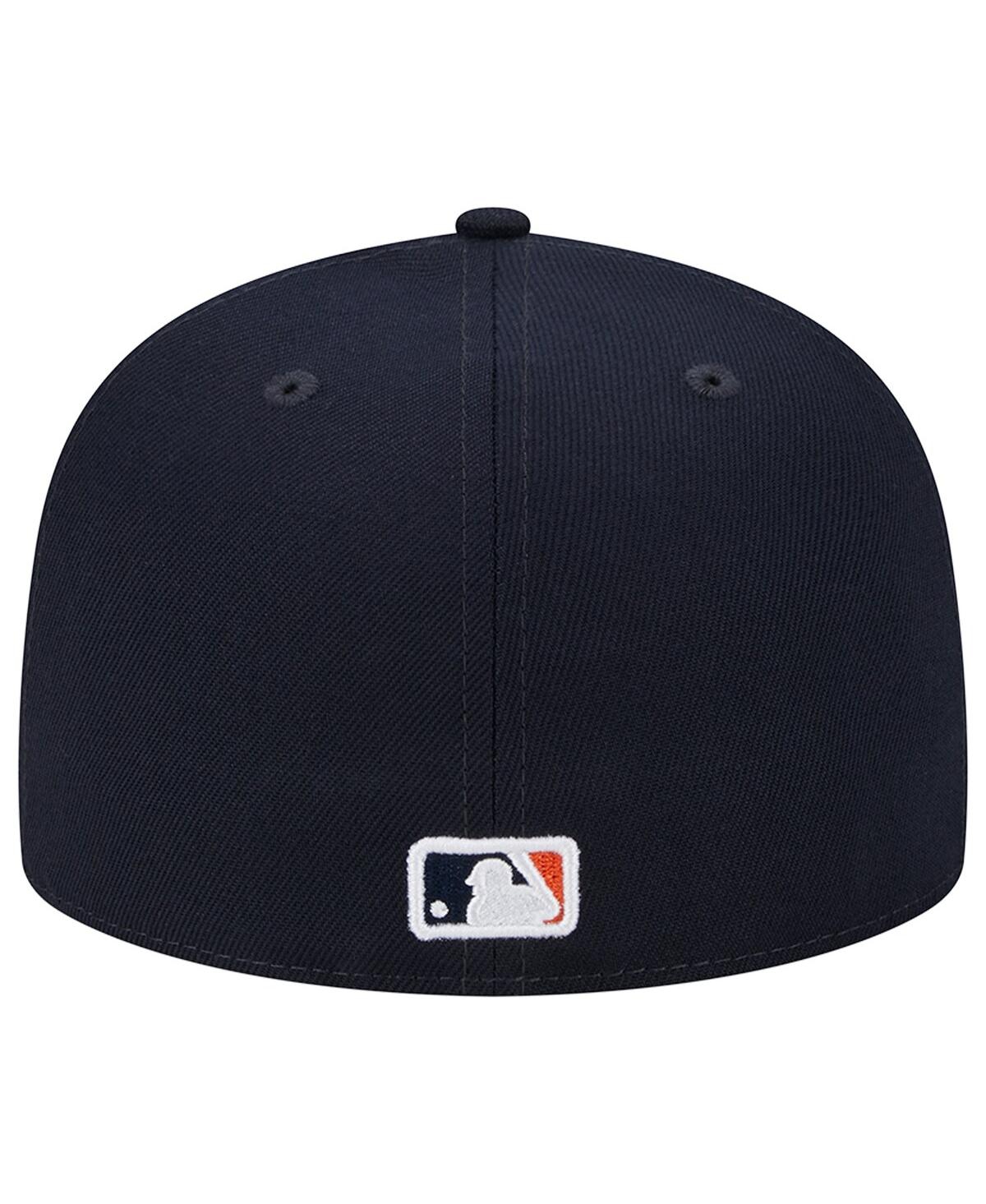 New Era Men's  Navy Detroit Tigers 2005 Mlb All-star Game Side Patch 9fifty Snapback Hat In Navy