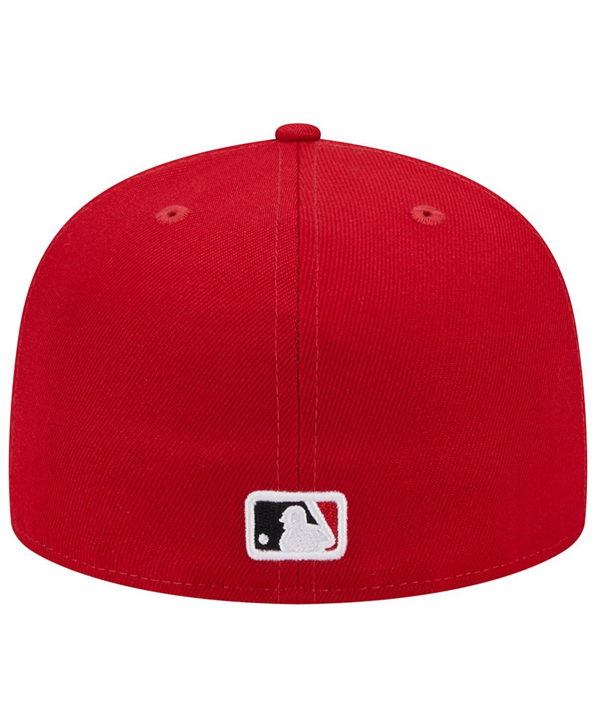Men's New EraCincinnati Reds 1990 World Series Team Color 59FIFTY Fitted Hat - Red