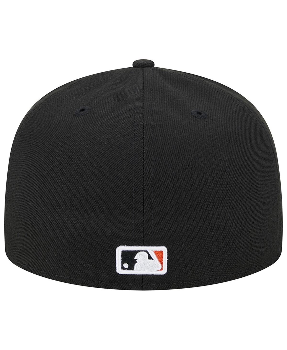 New Era Men's  Black Baltimore Orioles Alternate Logo 1993 Mlb All-star Game Team Color 59fifty Fitte In Black