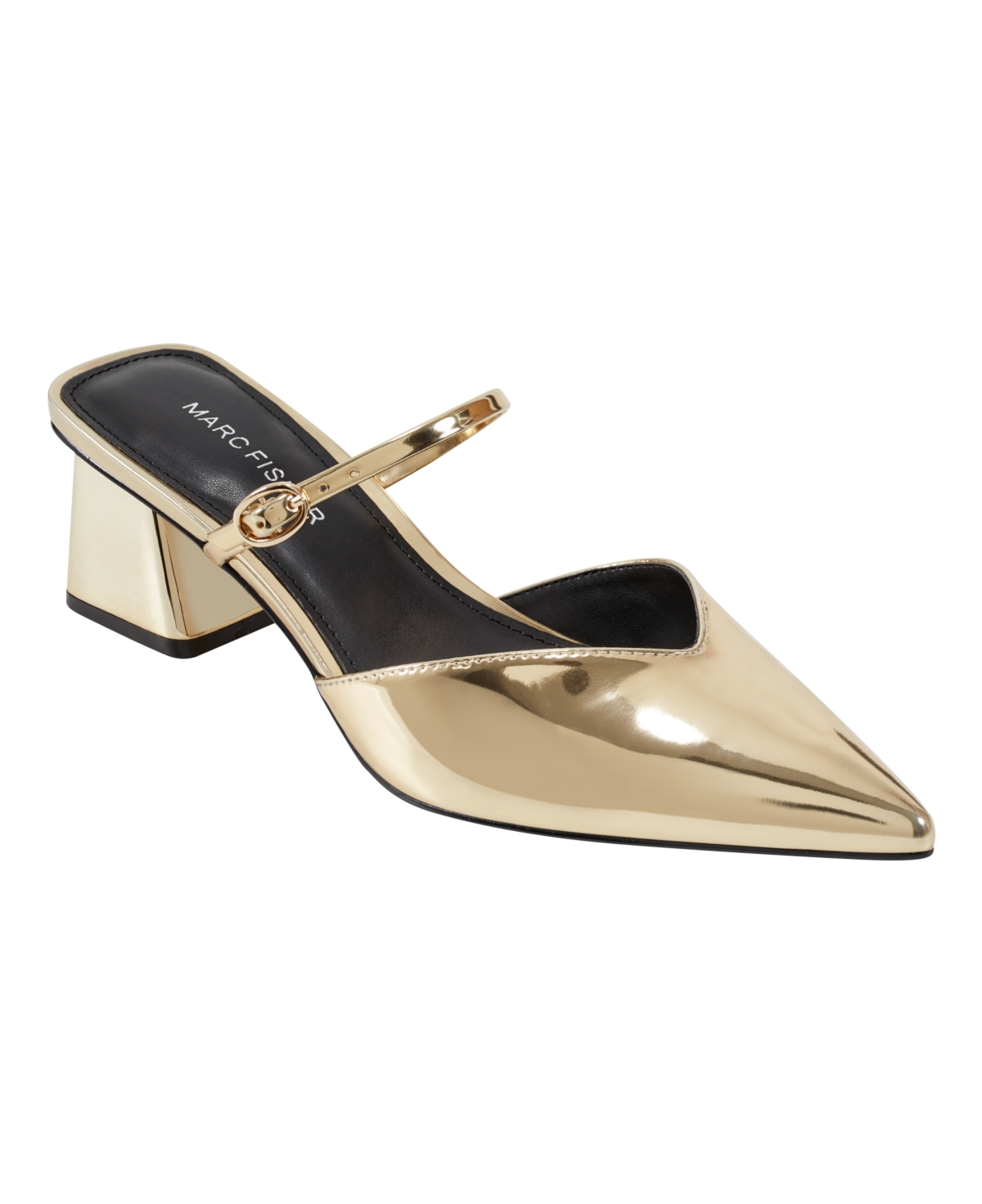 Marc fisher gold pumps sales