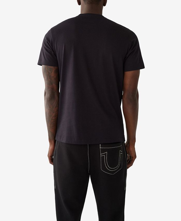 True Religion Men's Short Sleeves Collegiate Patch T-shirt - Macy's