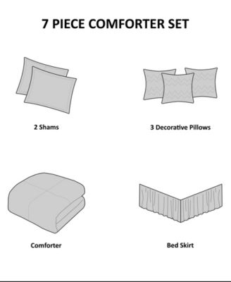 Palisades 7-Pc. Comforter Set, Queen
