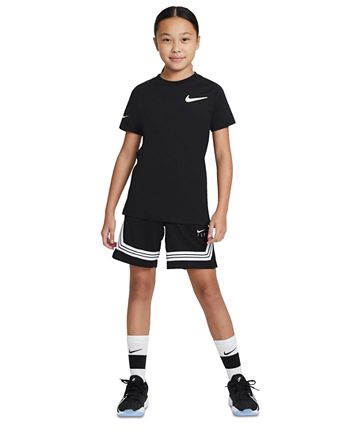 Nike Basketball Dri-FIT Crossover shorts in white