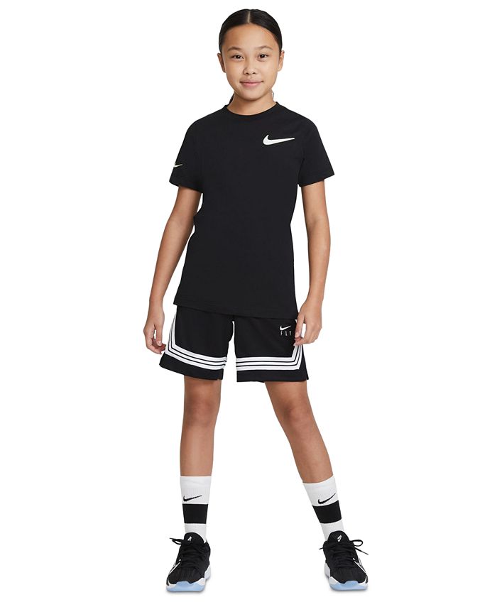 Nike Big Girls Fly Crossover Basketball Shorts - Macy's