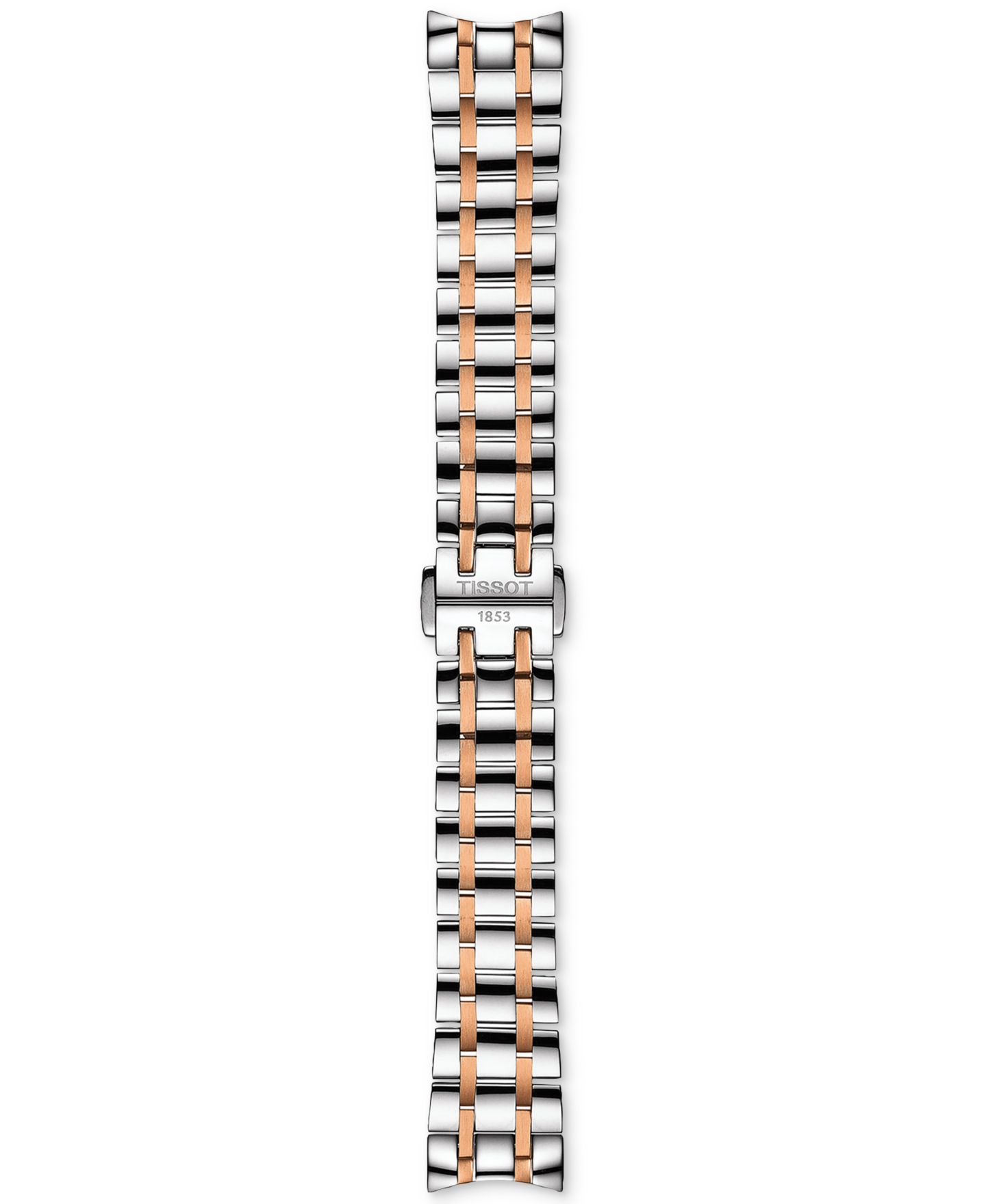 Женские часы Tissot Swiss Automatic Chemin des Tourelles Powermatic 80 Helvetic Pride Two-Tone Stainless Steel Bracelet Watch 32mm — фото 2
