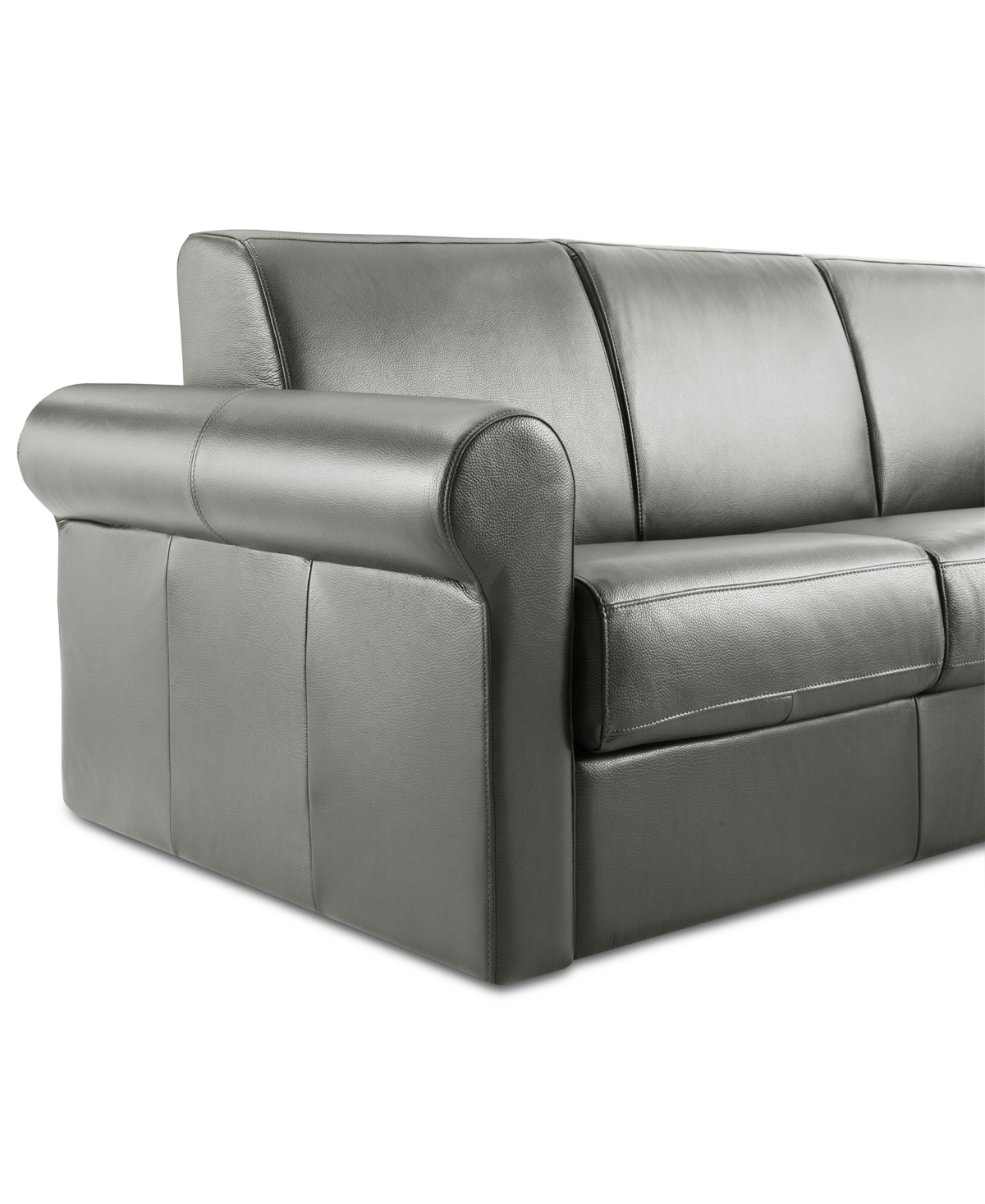 Elsher Leather Sleeper Sofa, Created for Macy's