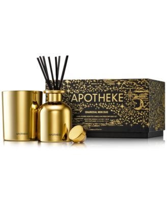 APOTHEKE - 2-Pc. Charcoal Mini Scented Candle & Reed Diffuser Gift Set