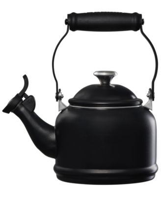 1.25 Quart Enamel on Steel Demi Tea Kettle