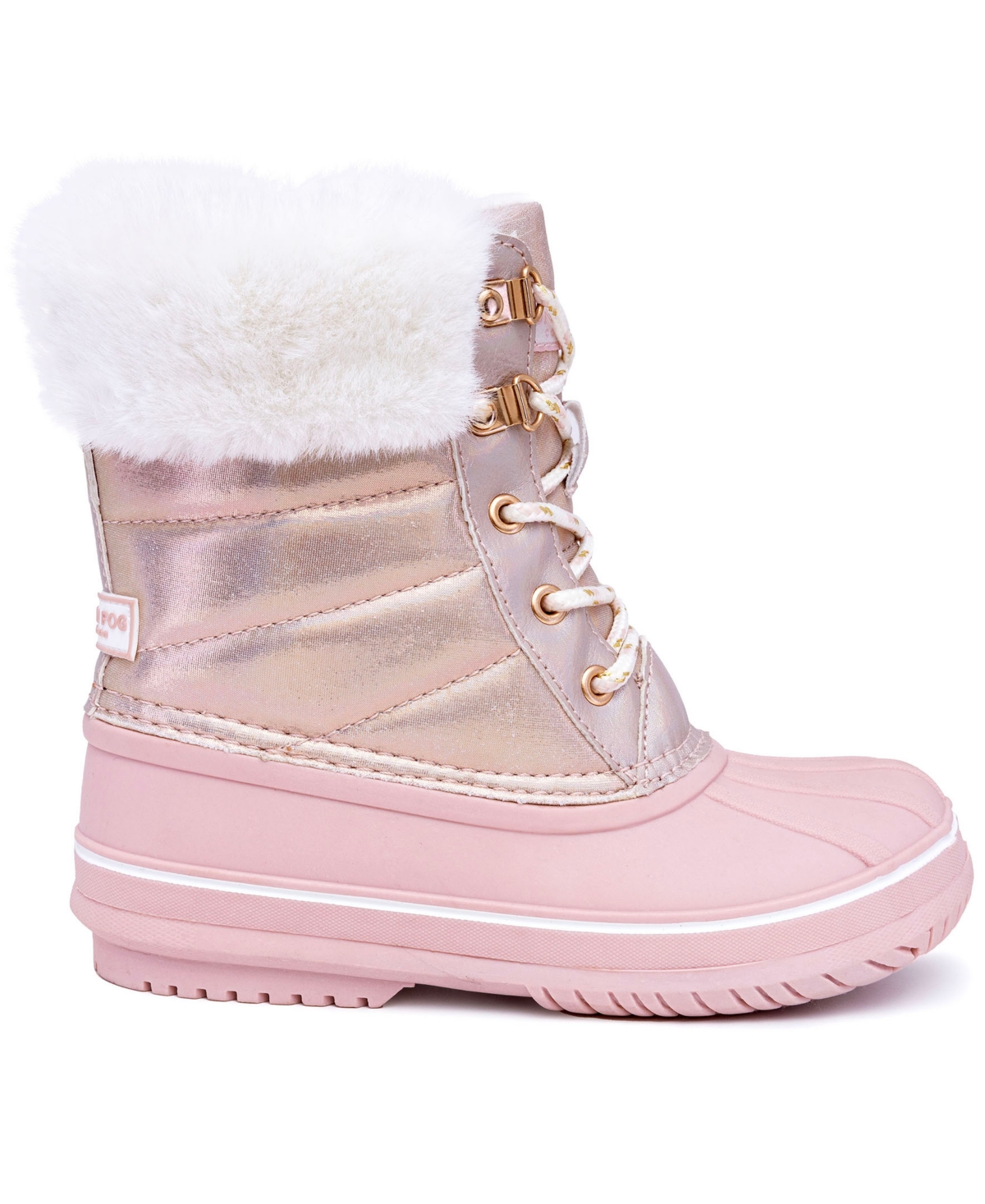 London Fog Little Girls Bridger Cold Weather Lace Up Boots
