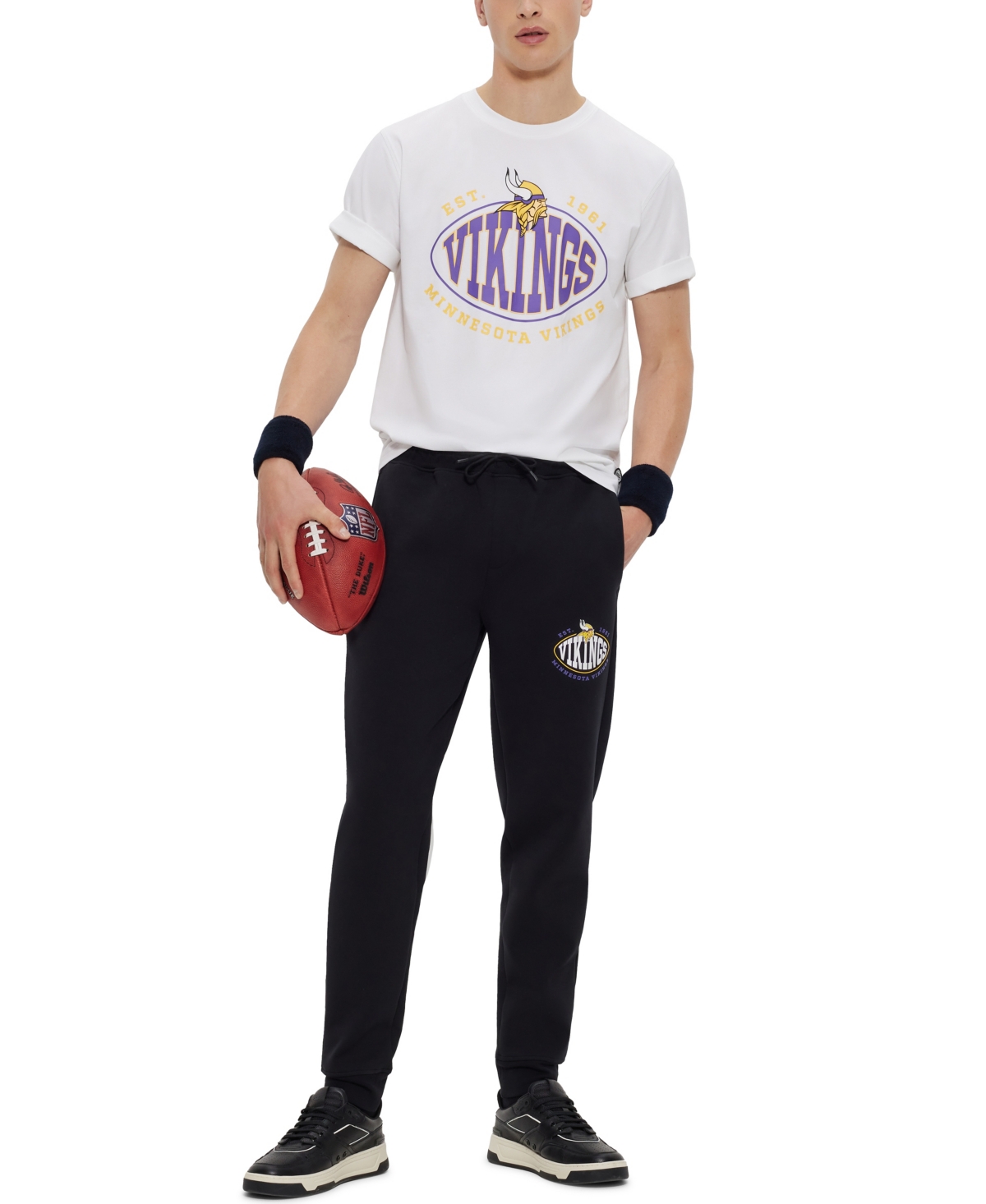 Boss by Hugo Boss Men's Boss x Nfl Minnesota Vikings T-shirt