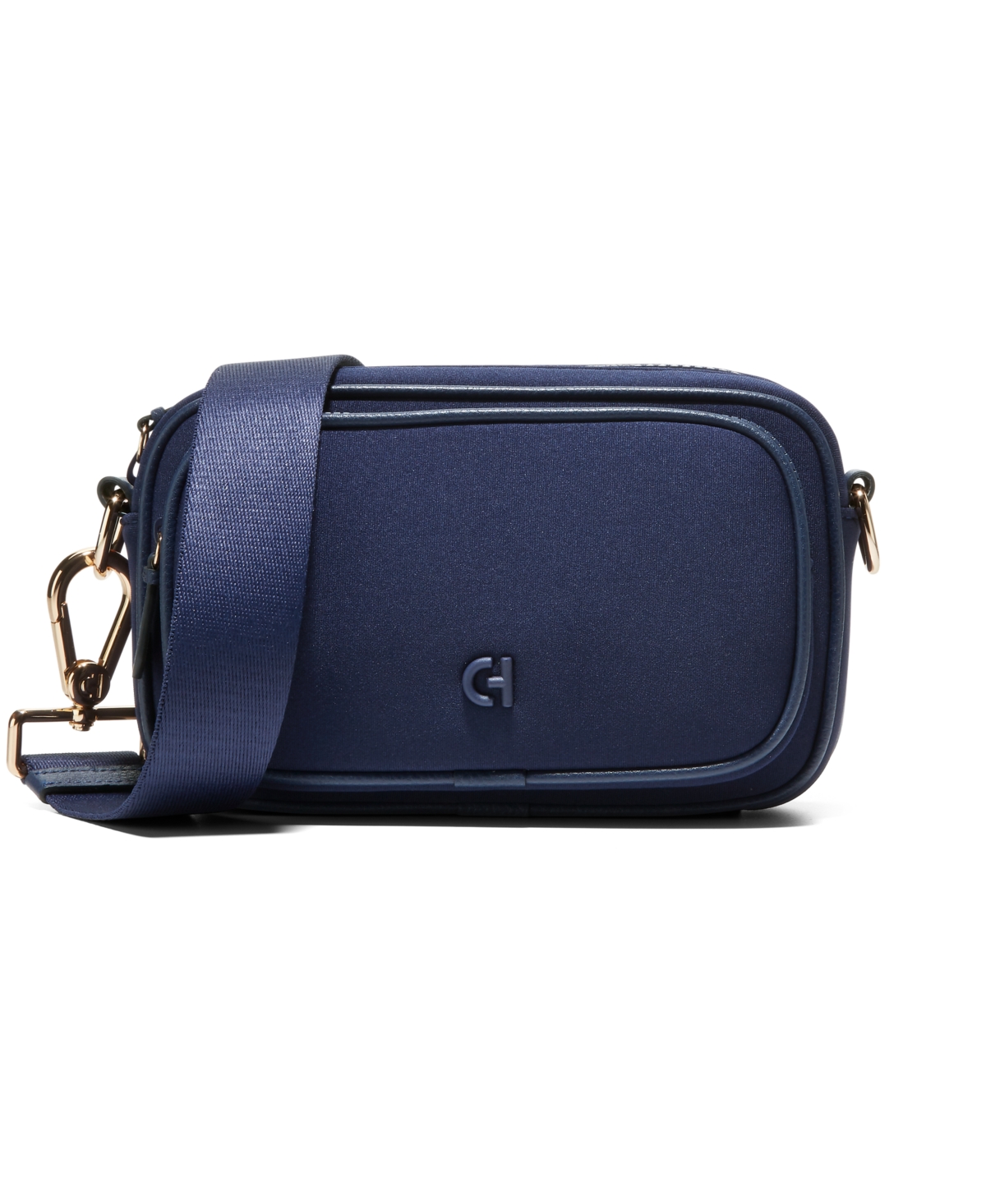 Cole Haan Neoprene Transit Bag In Evening Blue