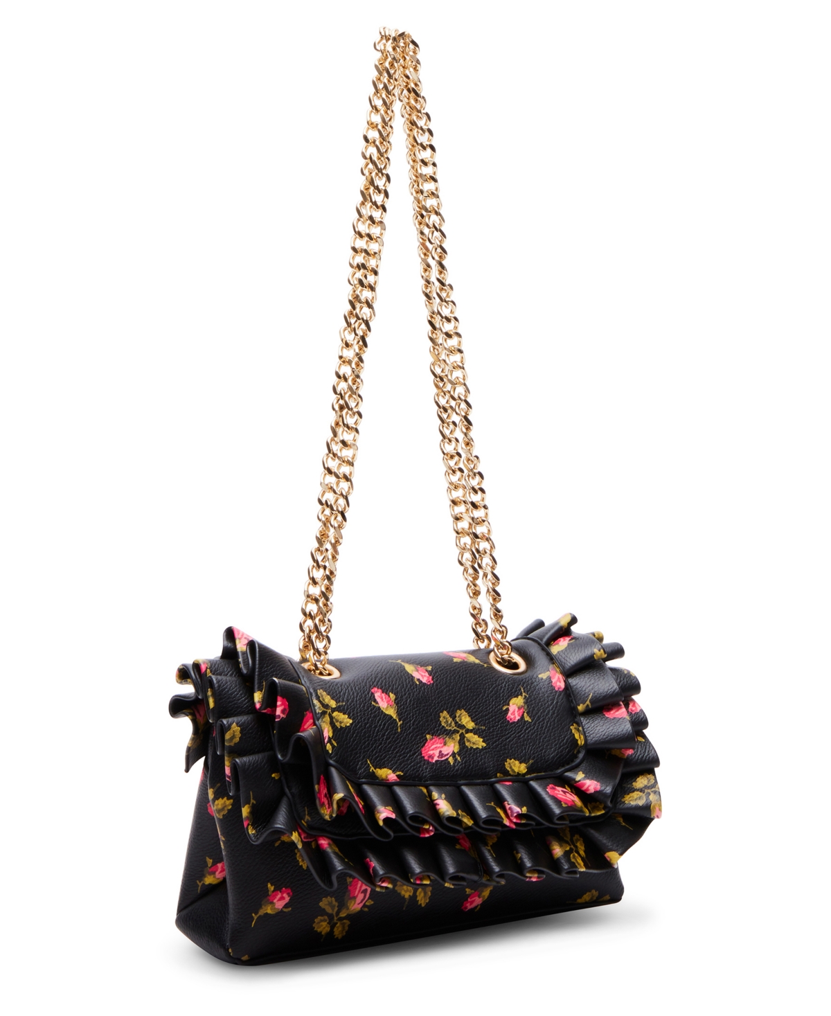 Betsey Johnson Ruffle Convertible Bag