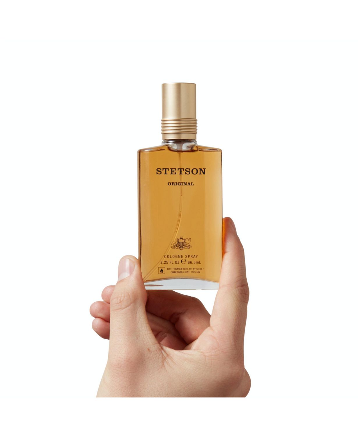 Stetson Original by Cologne for Men - Classic, Woody and Masculine Aroma with Fragrance Notes of Citrus, Patchouli, and Tonka Bean - 2.25 Fl Oz