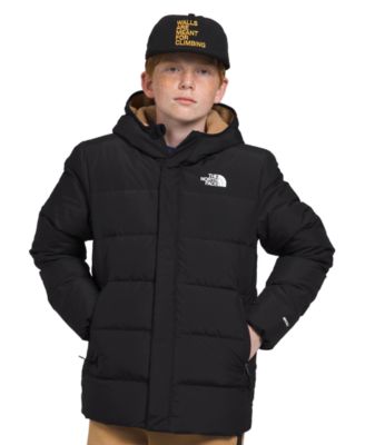 The North Face - Big Boys North Down Fleece Lined Hooded Parka