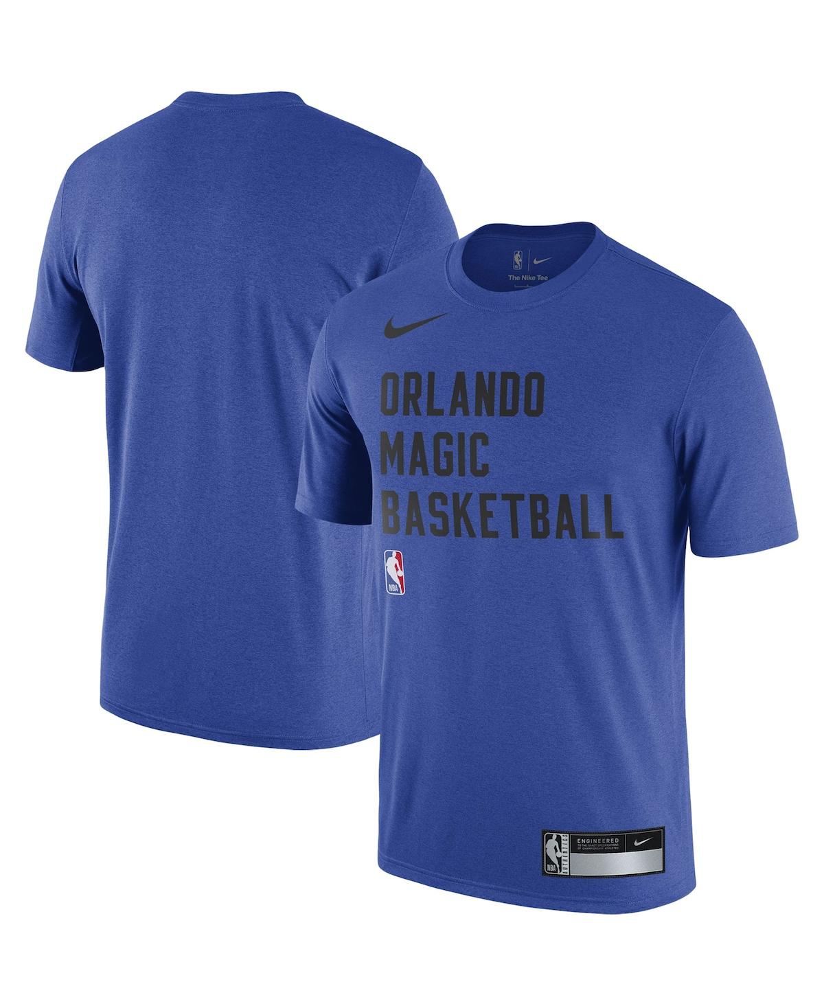 Shop Nike Men's  Blue Orlando Magic 2023/24 Sideline Legend Performance Practice T-shirt