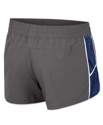 Women's Gray Penn State Nittany Lions Pull The Switch Running Shorts