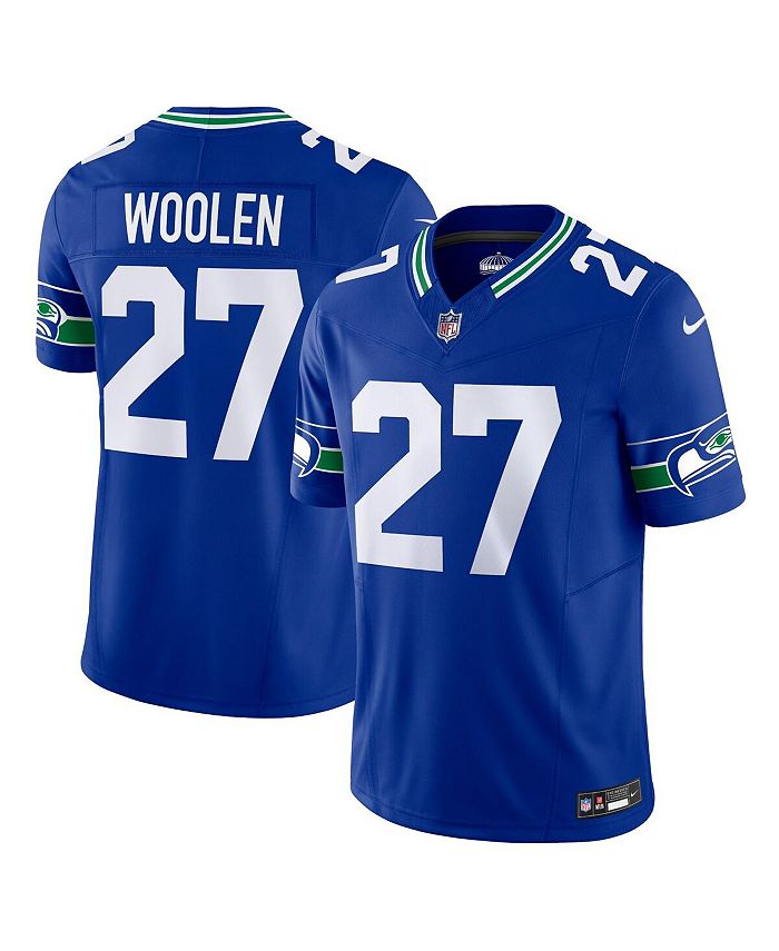 Nike Men's Tariq Woolen Royal Seattle Seahawks Throwback Vapor