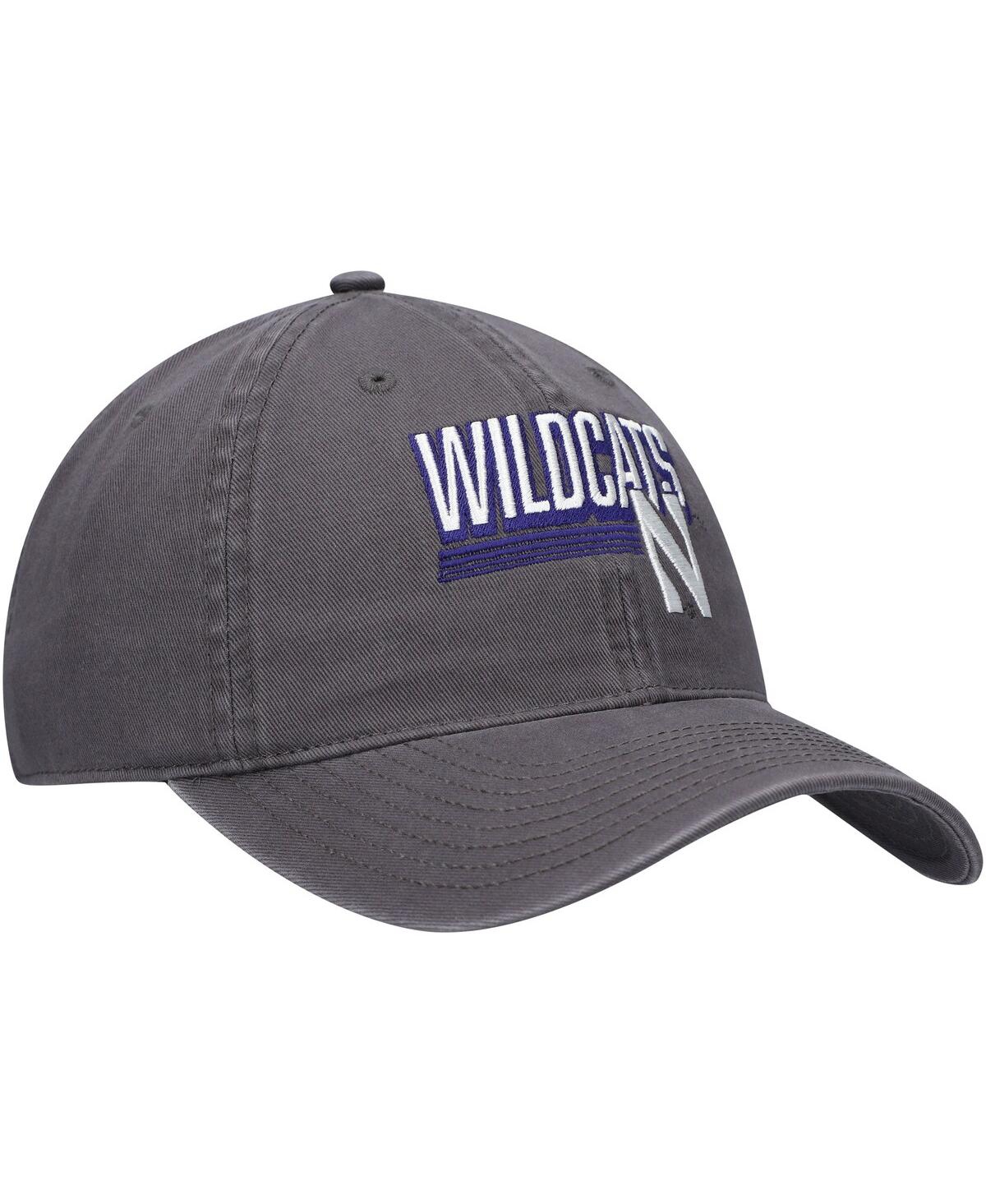 Shop Top Of The World Men's  Charcoal Northwestern Wildcats Slice Adjustable Hat