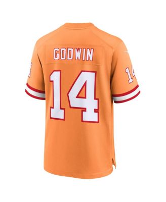Men's Chris Godwin Orange Tampa Bay Buccaneers Throwback Game Jersey