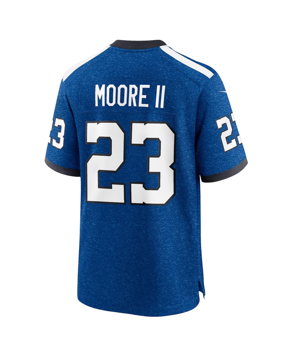 Men's Nike Kenny Moore IiIndianapolis Colts Indiana Nights Alternate Game Jersey - Royal