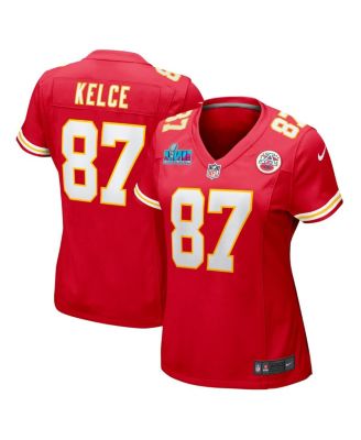 Nike Kansas City Chiefs No87 Travis Kelce Olive/USA Flag Youth Super Bowl LV Bound Stitched NFL Limited 2017 Salute To Service Jersey