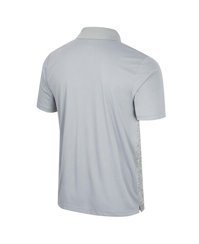 Colosseum Men's Gray LSU Tigers Cybernetic Polo Shirt - Macy's