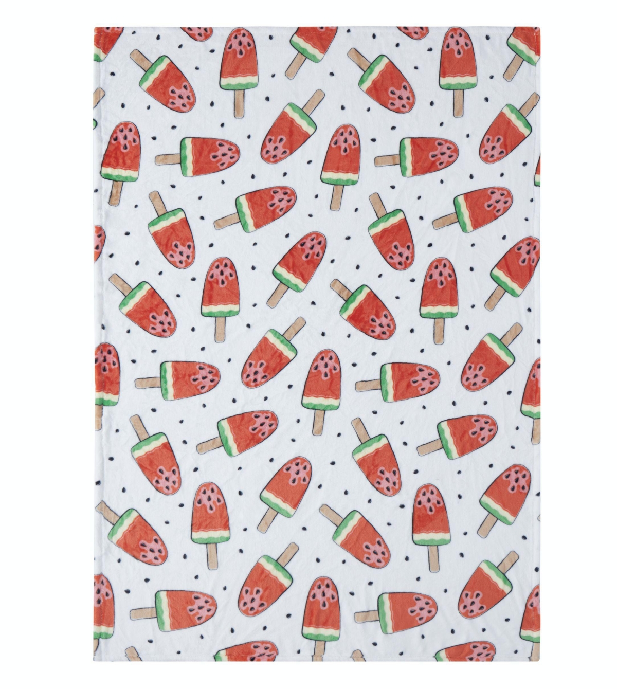 Kate Aurora Watermelon Popsicles Ultra Soft & Plush Oversized Throw Blanket - 50 in. W 70 in. L - 0