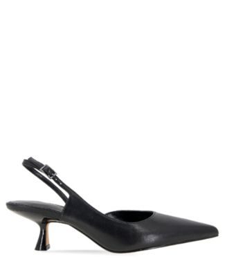 BCBGeneration Women's Kittie Kitten Heel Sling Back Pumps - Macy's